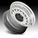 Black Rhino Aliso Machined Silver Custom Truck Wheels 3